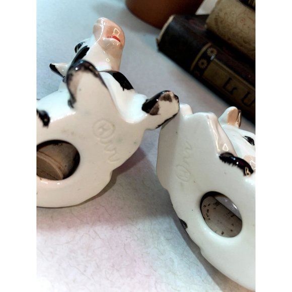 Vintage Ceramic Cow Salt & Pepper Shaker Collection FIVE SETS LOT - Picture 12 of 16